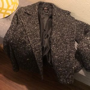 Victoria Secret tweed short pea coat